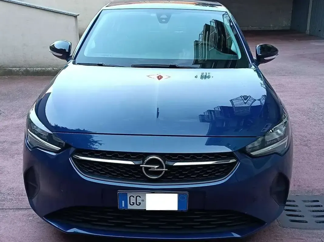 Usata Opel Corsa Edition 101 CV (74 kW) 2021 Blu/azzurro Utilitaria