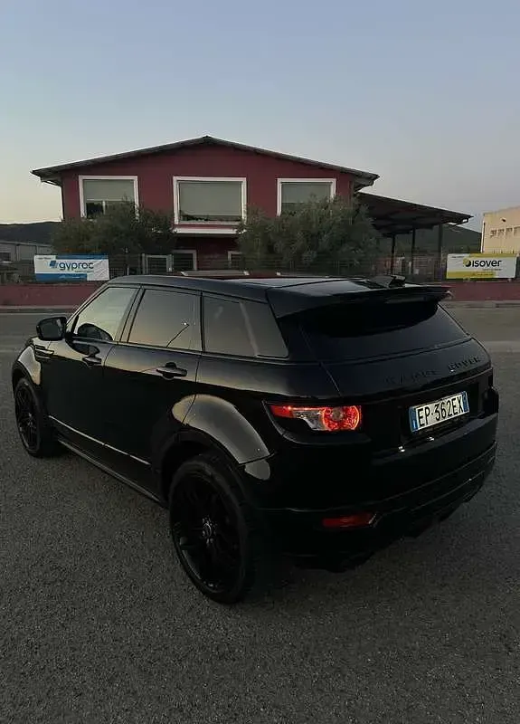 Usata Land Rover Range Rover evoque Dynamic 190 CV (139 kW) 2013 Nero SUV