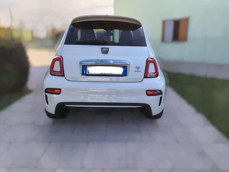 Usata Abarth 595 Turismo 165 CV (121 kW) 2018 Bianco Utilitaria