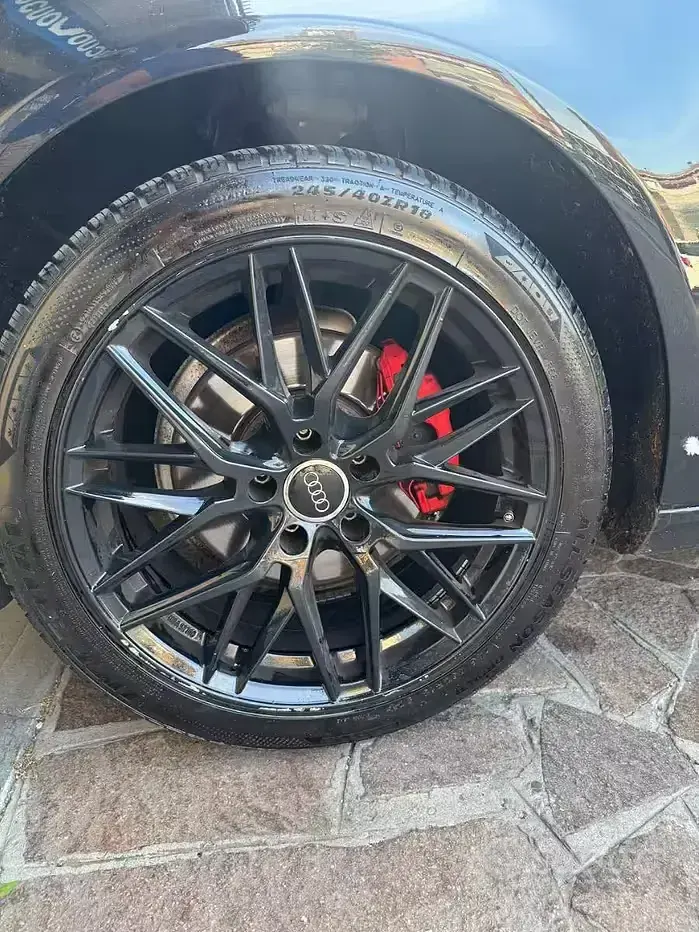 Usata Audi A4 160 CV (117 kW) 2008 Nero Berlina