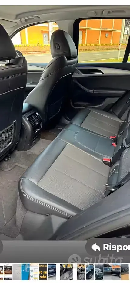 Usata BMW X3 Sport Line 190 CV (139 kW) 2019 Nero SUV