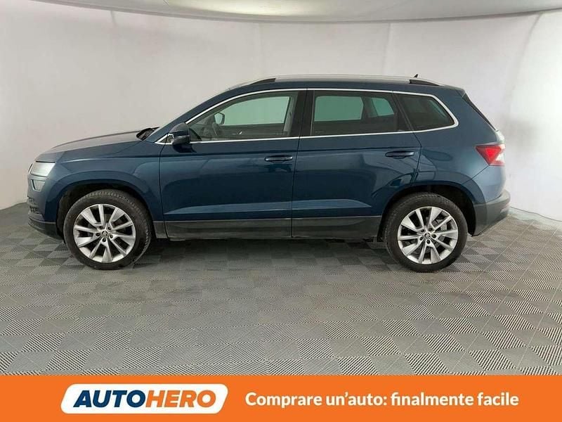 Usata Skoda Karoq Style 116 CV (85 kW) 2021 Blu/azzurro SUV