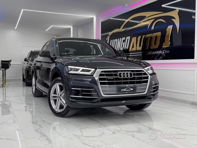 Usata Audi Q5 S-line plus 190 CV (139 kW) 2018 Grigio SUV