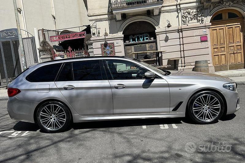 Usata BMW 520 M Sport 190 CV (139 kW) 2017 Grigio Station wagon