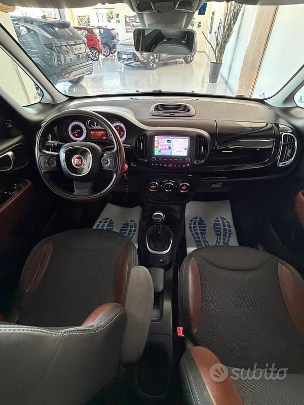 Usata Fiat 500L Trekking 85 CV (62 kW) 2014 Giallo Monovolume