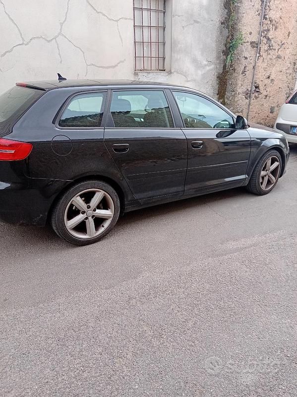 Usata Audi A3 2008 Nero Utilitaria