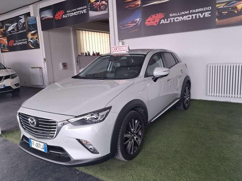 Usata Mazda CX-3 Exceed 105 CV (77 kW) 2016 Bianco SUV