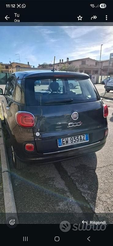 Usata Fiat 500 85 CV (62 kW) 2014 Nero Utilitaria