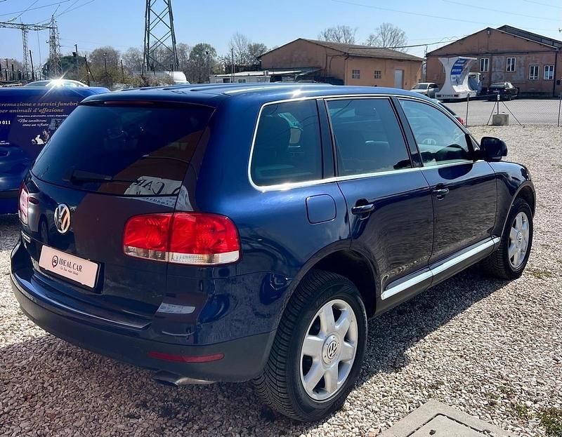 Usata VW Touareg 313 CV (230 kW) 2005 Blu SUV