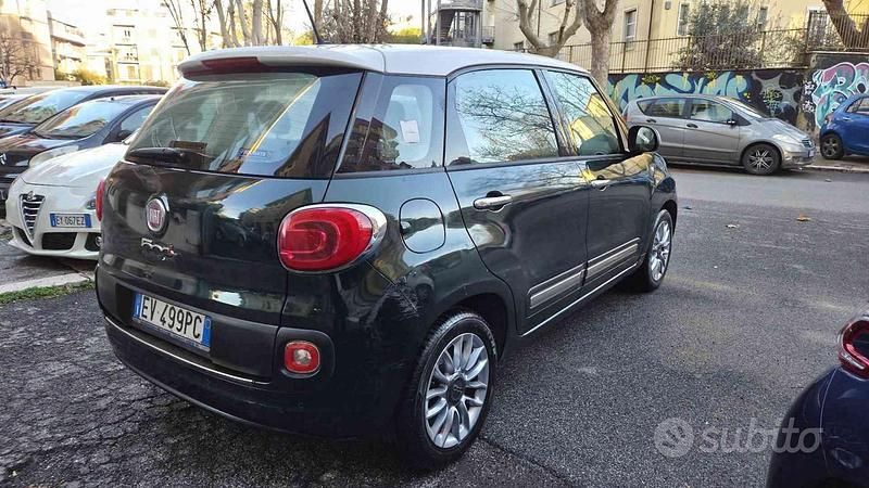 Usata Fiat 500L Lounge 95 CV (69 kW) 2014 Verde Monovolume
