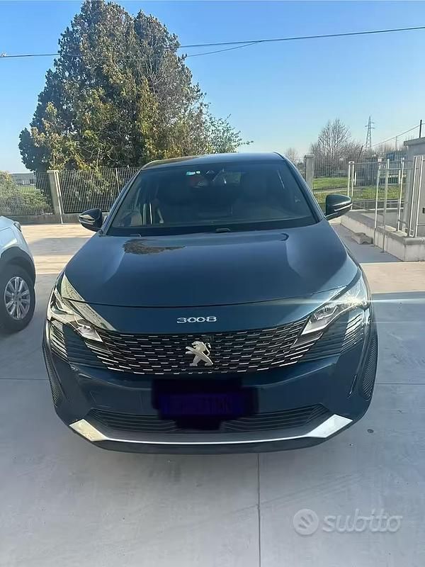 Usata Peugeot 3008 131 CV (96 kW) 2023 Blu SUV