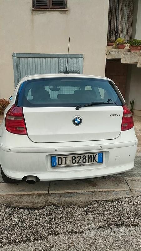 Usata BMW 118 2009 Bianco Utilitaria