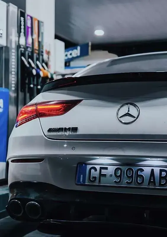 Usata Mercedes CLA35 AMG AMG 306 CV (225 kW) 2021 Bianco Coupé