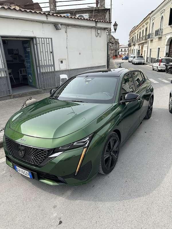 Usata Peugeot 308 GT 131 CV (96 kW) 2022 Verde Berlina