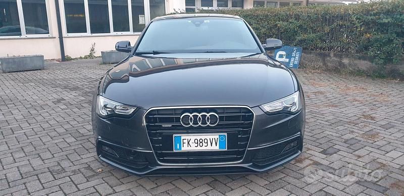 Usata Audi A5 S-Line 190 CV (139 kW) 2015 Nero Coupé