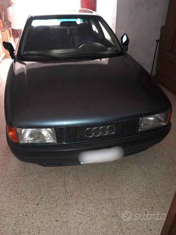 Usata Audi 80 1990 Verde Berlina