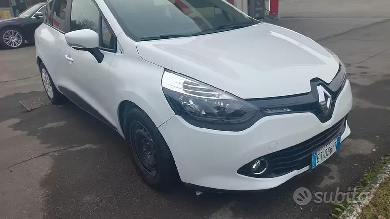 Usata Renault Clio IV 75 CV (55 kW) 2014 Bianco Berlina