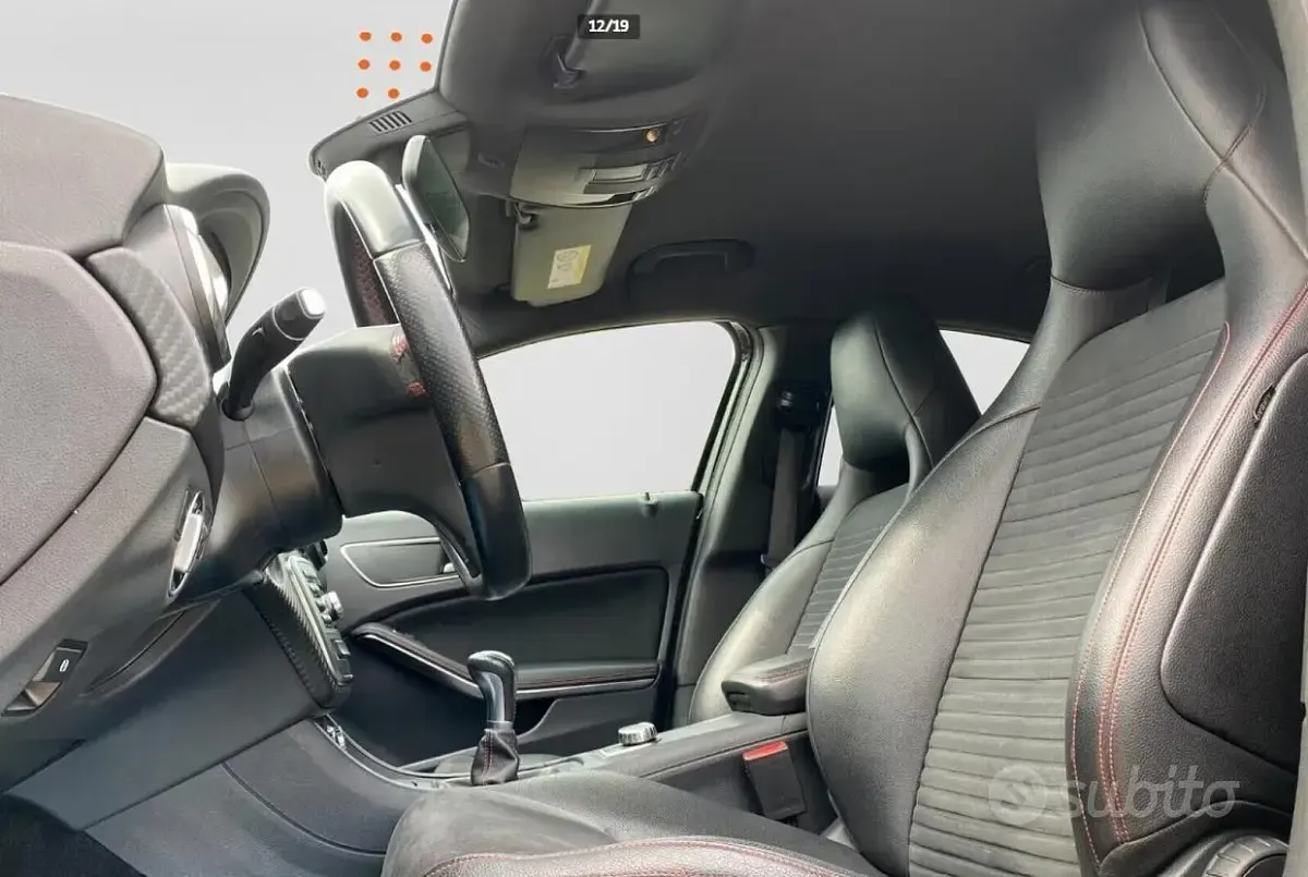 Usata Mercedes A160 109 CV (80 kW) 2019 Nero Utilitaria