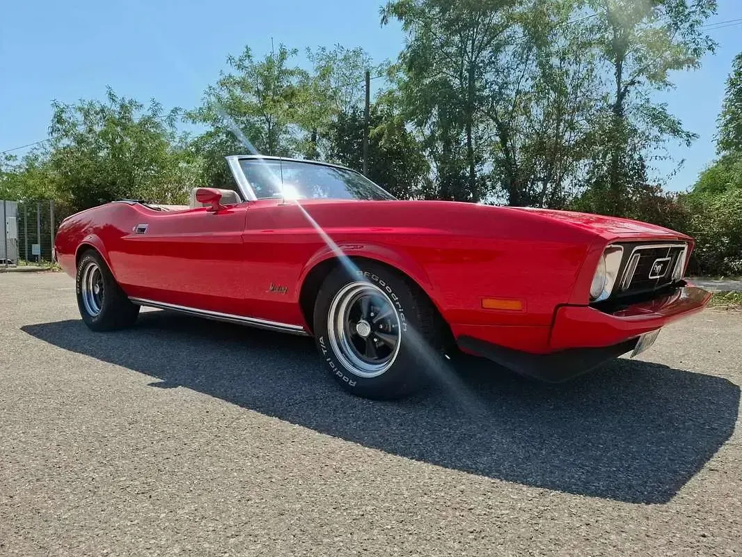 Usata Ford Mustang 185 CV (136 kW) 1973 Rosso Cabrio