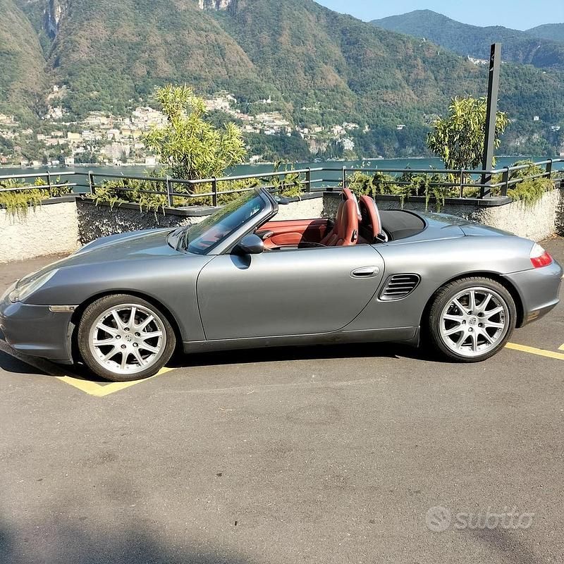 Usata Porsche Boxster 228 CV (167 kW) 2004 Grigio Cabrio