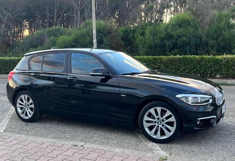 Usata BMW 118 150 CV (110 kW) 2017 Nero Utilitaria