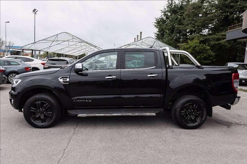 Usata Ford Ranger Limited 170 CV (125 kW) 2020 Nero Pick-up