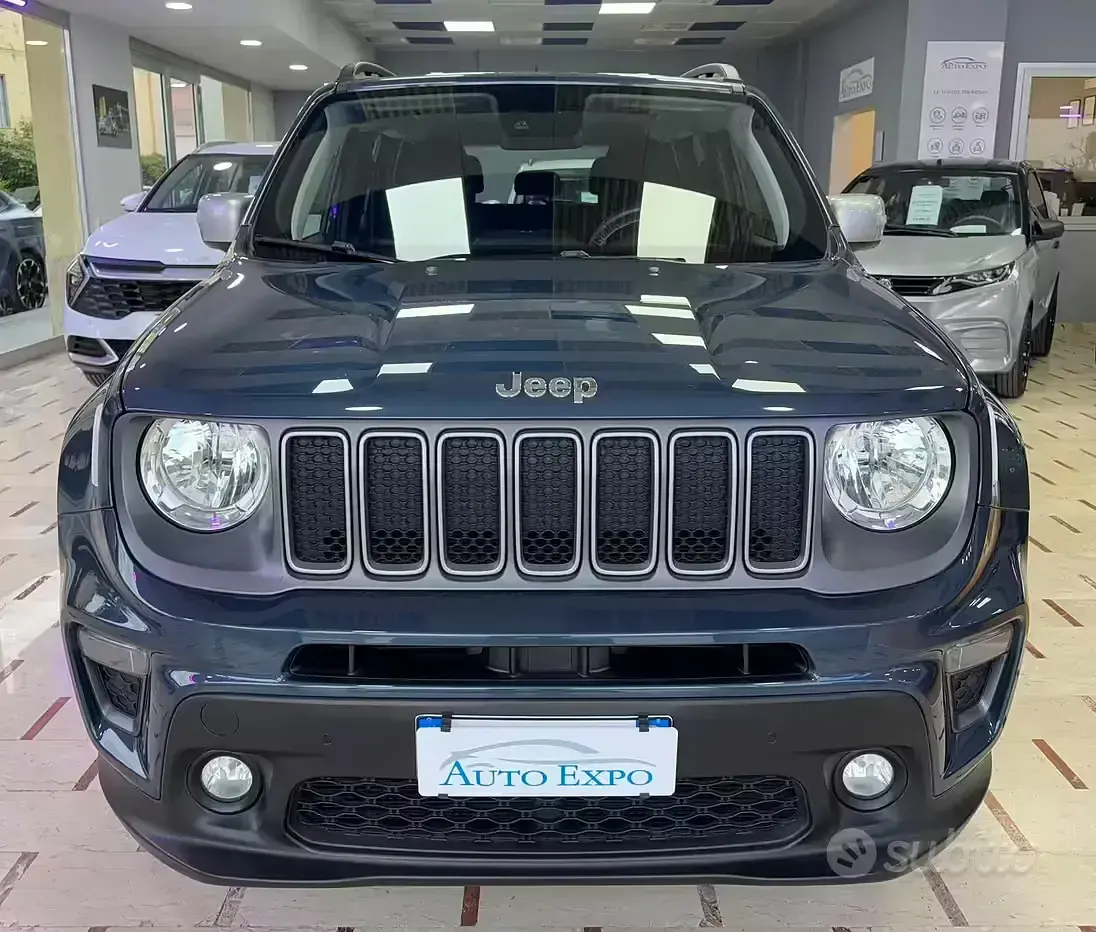 Usata Jeep Renegade Limited 130 CV (95 kW) 2022 Blu SUV