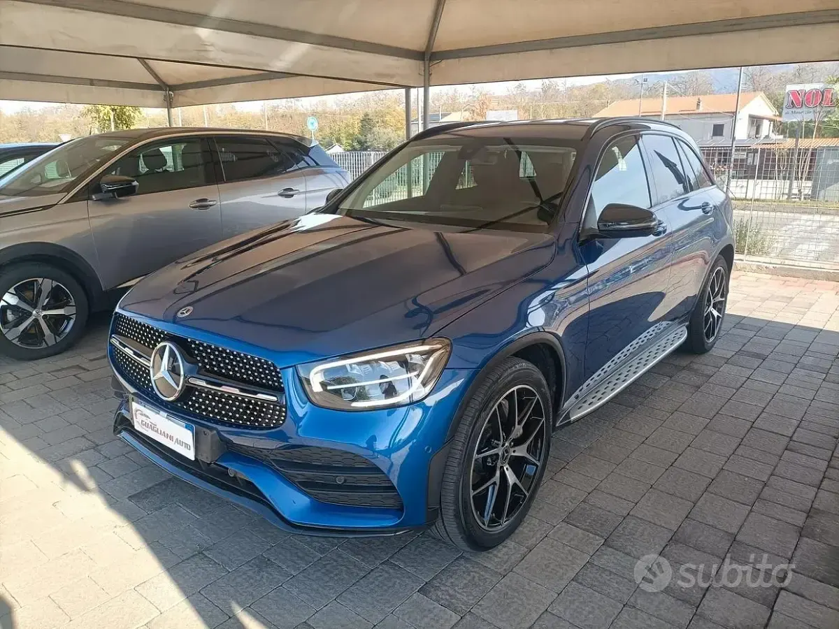 Usata Mercedes GLC300 Premium Plus 245 CV (180 kW) 2022 Blu SUV