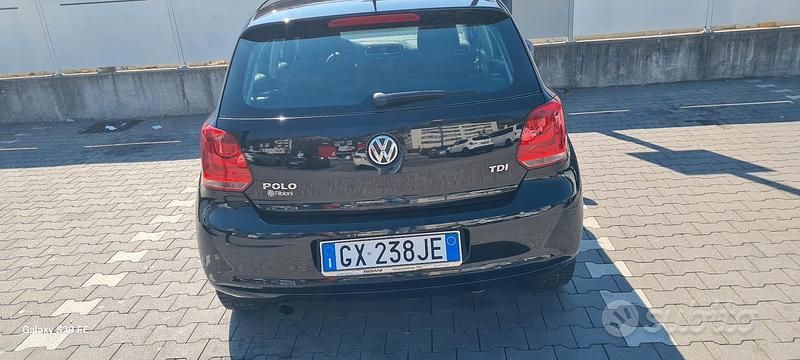 Usata VW Polo 90 CV (66 kW) 2011 Nero Utilitaria