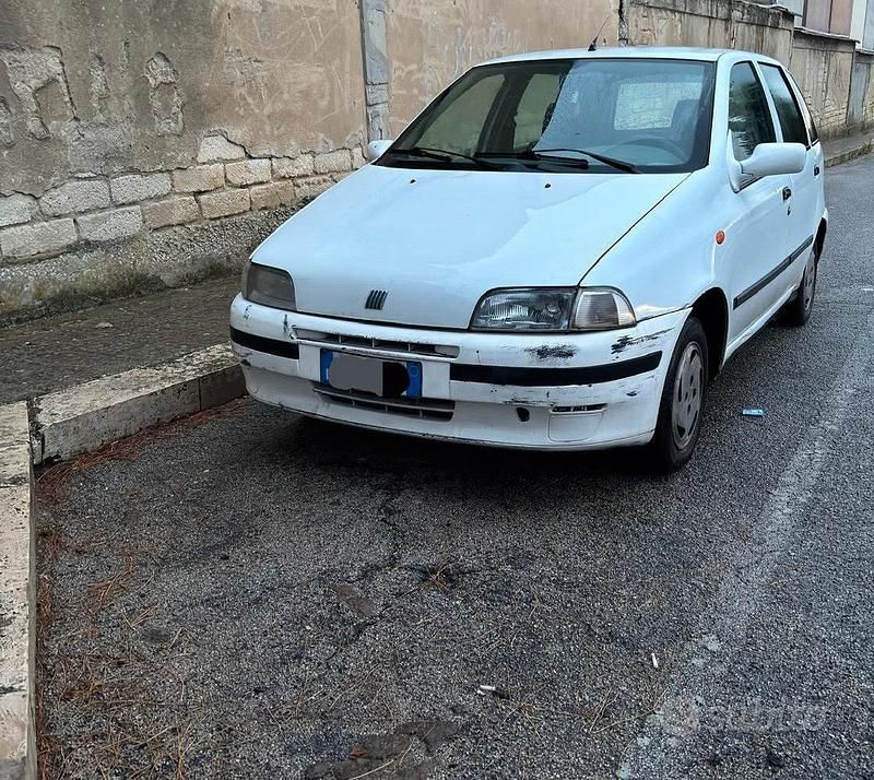 Usata Fiat Punto 1995 Bianco Utilitaria