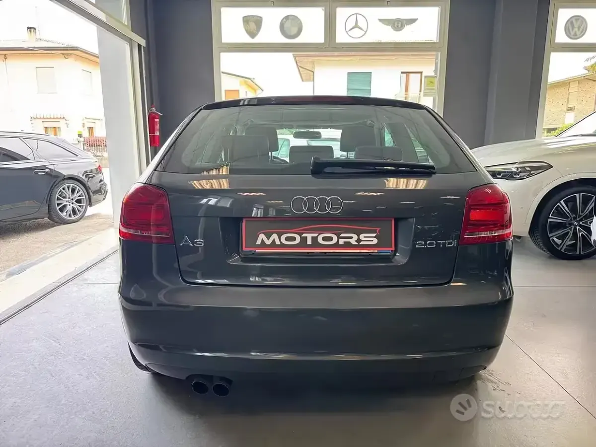 Usata Audi A3 Ambition 140 CV (102 kW) 2010 Grigio Utilitaria