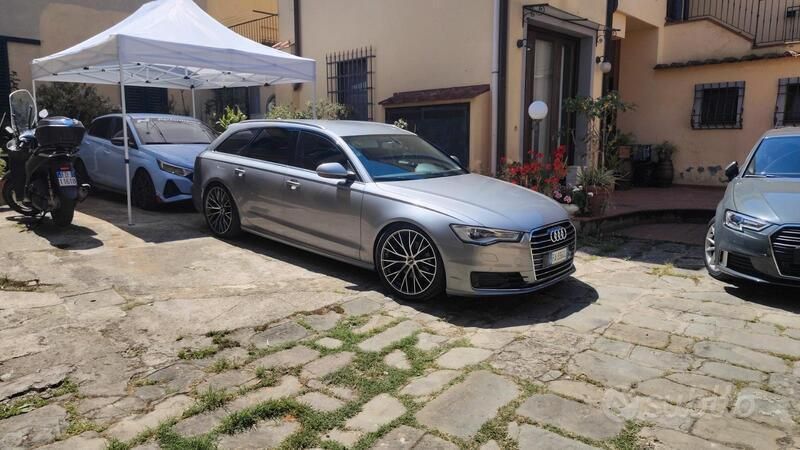 Usata Audi A6 140 CV (102 kW) 2015 Grigio Station wagon