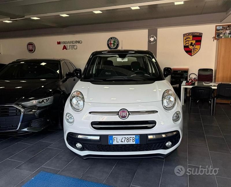 Usata Fiat 500L Lounge 95 CV (69 kW) 2017 Bianco Monovolume