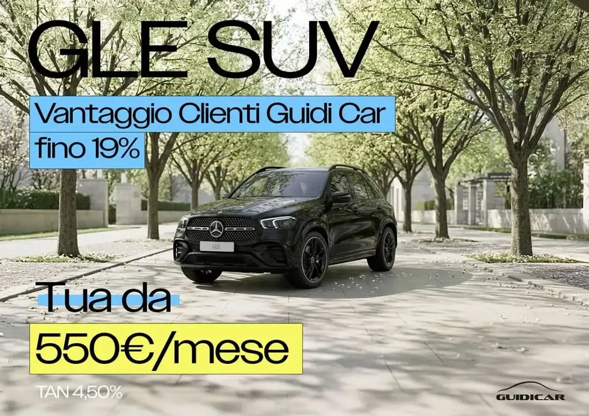 Usata Mercedes GLE300 Premium 272 CV (200 kW) 2023 Argento SUV