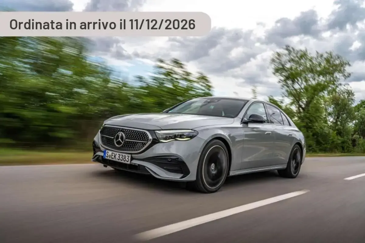 Nuova Mercedes E53 AMG Advanced Plus 585 CV (430 kW) 2025 Argento Berlina