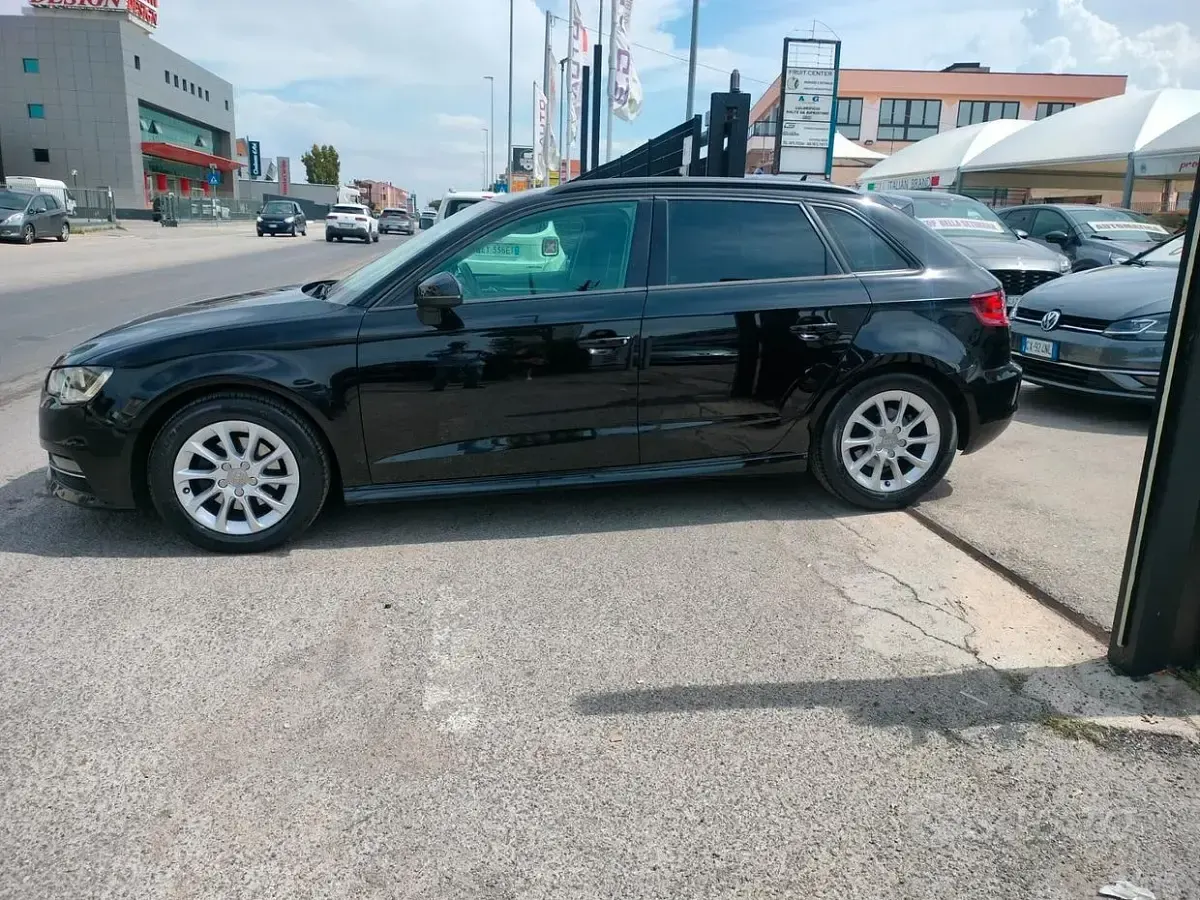 Usata Audi A3 Business 110 CV (80 kW) 2017 Nero Berlina