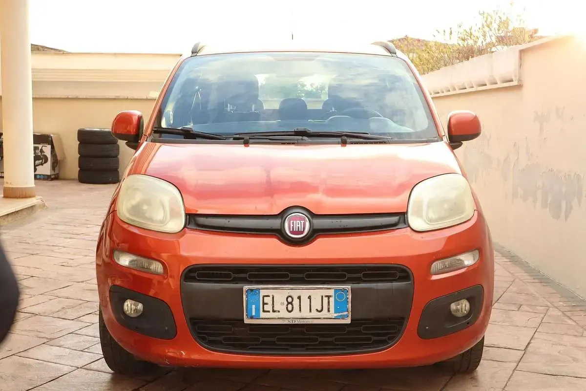 Usata Fiat Panda Easy 86 CV (63 kW) 2011 Rosso Utilitaria