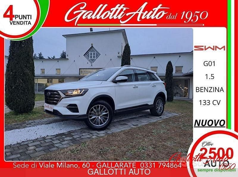 Nuova SWM G01 2025 Bianco SUV