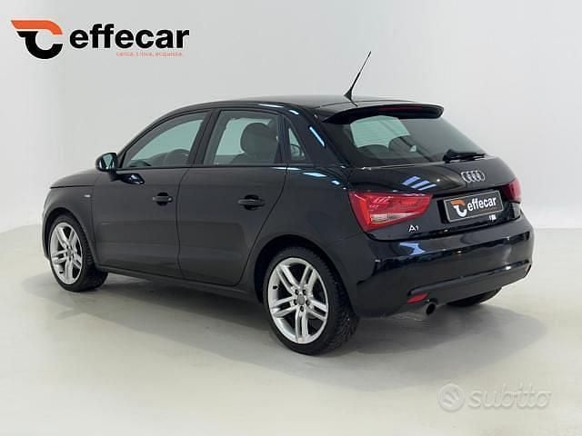 Usata Audi A1 S-Line 116 CV (85 kW) 2015 Nero Utilitaria