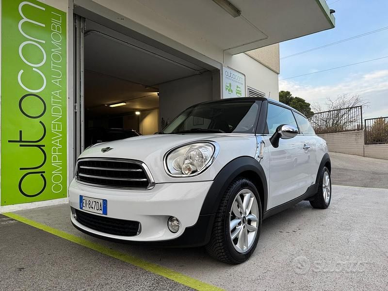 Usata Mini Cooper D Paceman 111 CV (81 kW) 2014 Bianco SUV