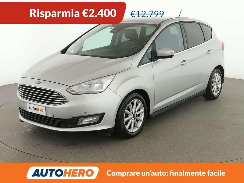 Usata Ford C-MAX Titanium 120 CV (88 kW) 2018 Argento Monovolume
