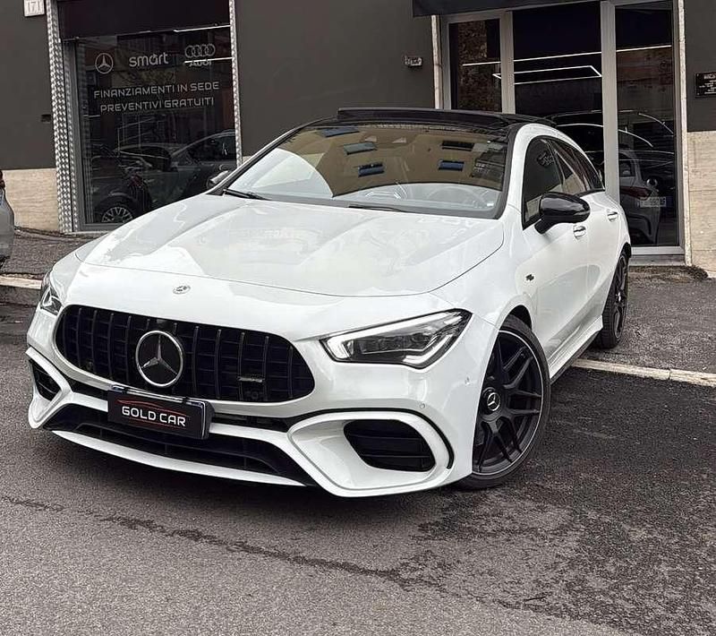 Usata Mercedes CLA45 AMG AMG 421 CV (309 kW) 2022 Bianco Station wagon