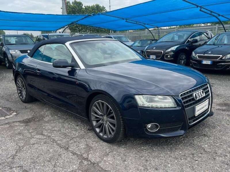 Blu Usata 2011 Audi A5 Cabriolet Ambiente Cabrio | 10.300 € (Super prezzo) - Immagine 1/4