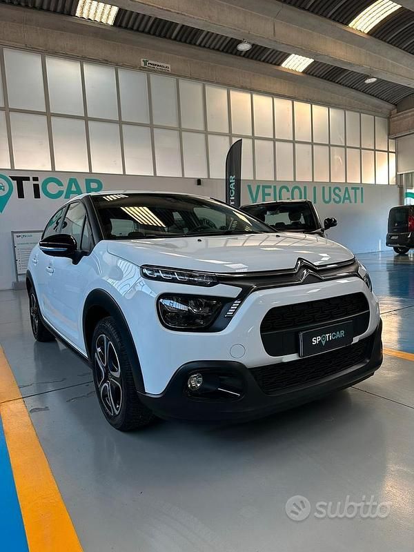 Usata Citroën C3 PureTech 110 CV (80 kW) 2022 Bianco Berlina