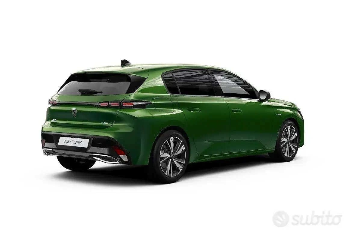 Nuova Peugeot e-308 GT 61 kW (84 CV) 2026 Verde Utilitaria