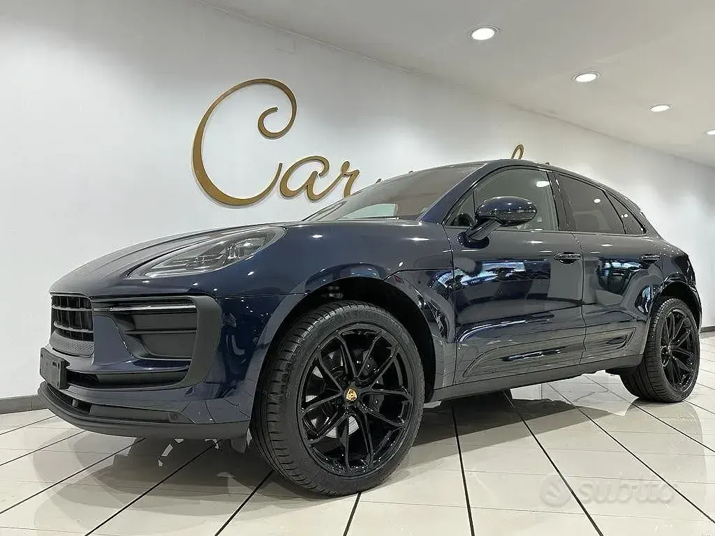 Usata Porsche Macan 265 CV (194 kW) 2022 Blu SUV