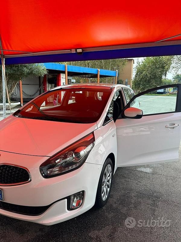 Usata Kia Carens 116 CV (85 kW) 2014 Bianco Monovolume