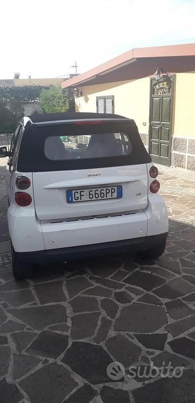 Usata Smart ForTwo Cabrio 2007 Bianco Cabrio