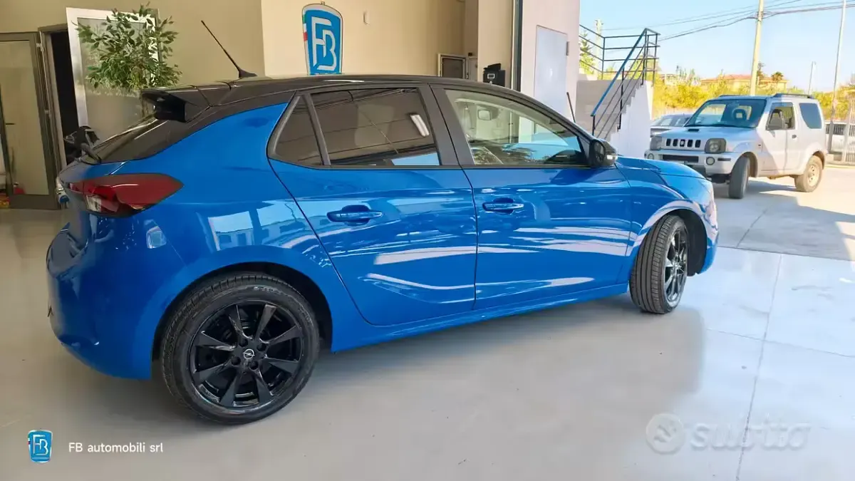 Usata Opel Corsa Edition 75 CV (55 kW) 2023 Blu Utilitaria