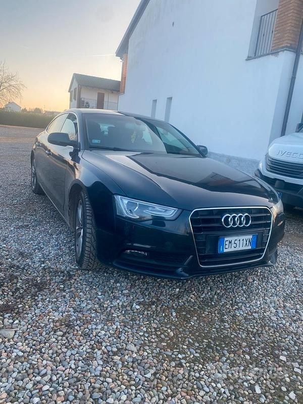 Usata Audi A5 177 CV (130 kW) 2012 Blu Coupé